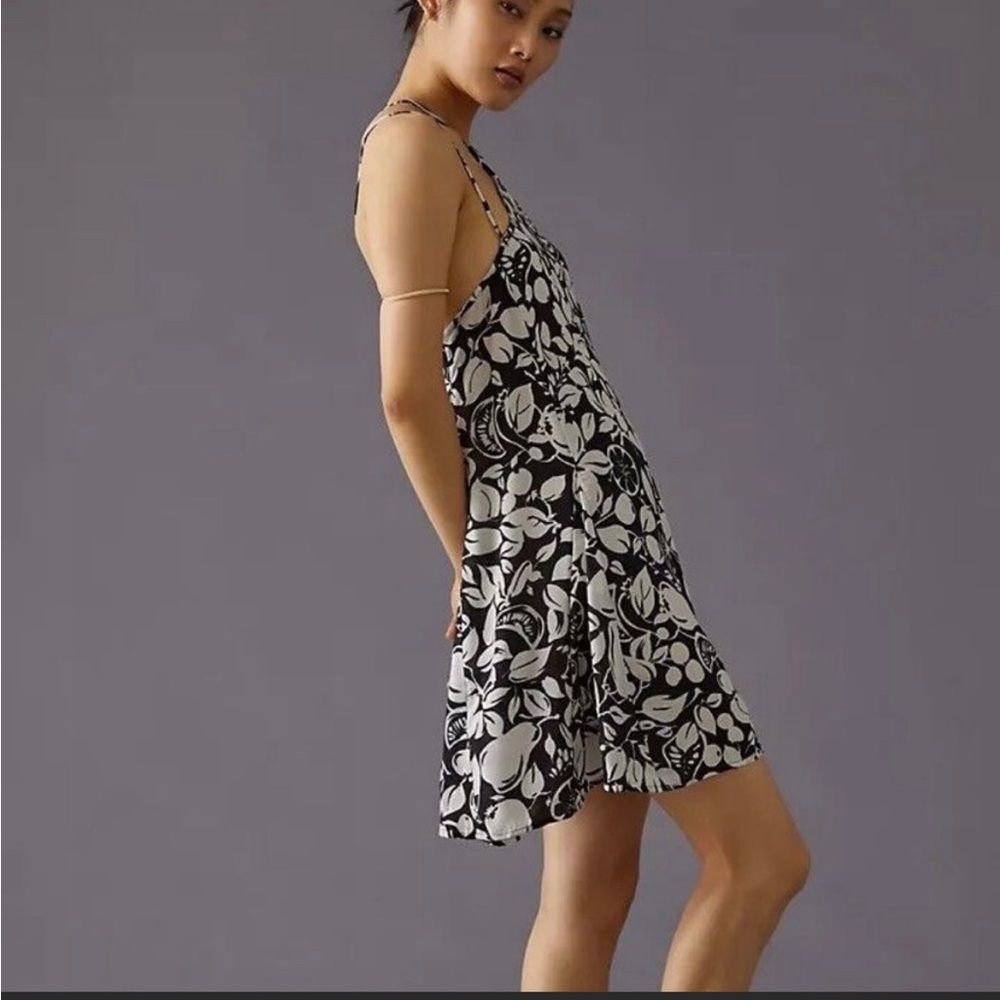 Anthropologie sheer mini sundress/cover up
